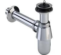 Viega sifone per lavabo a bottiglia cromo 102845