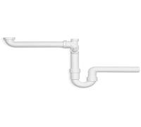 Viega 104429, Sifone crea spazio 7850, allaccio 1 1/2", uscita 40 mm