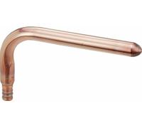 Viega 44208 PureFlow Zero Lead PEX - Gomito a crimpare con 3/8" x 1/2-pollici, 3-1/2'' x 20,3 cm, crimpare x rame, confezione da 50