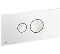 Viega 596316 Visign for Style 10 - Piastra di azionamento, colore: Bianco