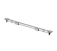 Viega Advantix 300-1200 mm griglia in acciaio inox, 711870, 4965.32 Advantix nero [Accessori > per Canaline Doccia]