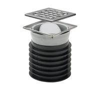 Viega Advantix scarico bagno, set completo DN 100, 660345, Advantix acciaio inox [Canaline Doccia e Scarichi Bagno > Scarichi Bagno]