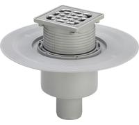Viega Scarico Bagno Advantix DN50 Con Adattatore 100mm Verticale Partenza Grigio