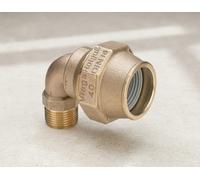 Viega Maxiplex Curva di transizione a 90 gradi, d 40mm, R 1 Bronzo rosso Modello