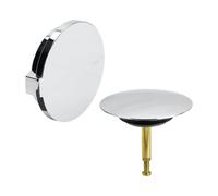 Viega Multiplex copertura Visign M5 per set scarico e troppopieno, per vasca normale, 721244, Visign M5 Multiplex cromo [Rubinetteria Bagno > Sistemi di Scarico]