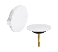 Viega Multiplex set scarico e troppopieno Visign M5 set completo, per vasca normale, 103071+735883, Visign M5 Multiplex bianco [Rubinetteria Bagno > Sistemi di Scarico]