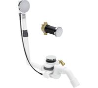 Viega Multiplex Trio F set scarico e troppopieno con funzione di riempimento Visign M5 set completo, 672027, Visign M5 Multiplex Trio F cromo [Rubinetteria Bagno > Sistemi di Scarico]