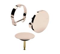 Viega Multiplex Trio copertura Visign MT5 per set scarico e troppopieno con funzione di riempimento, 732493, Visign MT5 Multiplex Trio ottone inossidabile [Rubinetteria Bagno > Sistemi di Scarico]