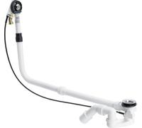 Viega Multiplex Trio Trio ensemble de trop-plein et de trop-plein extra long pour baignoires spéciales, 727987, 727987