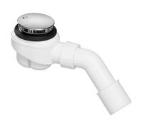 Tappo Piletta Doccia Viega Domoplex Set Scarico per piatto doccia 75mm x DN40/50 Plastica Cromo