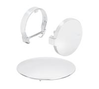 Viega Rotaplex Trio copertura Visign RT5 per scarico e troppopieno con funzione di riempimento, 732523, Visign RT5 Rotaplex Trio bianco [Rubinetteria Bagno > Sistemi di Scarico]