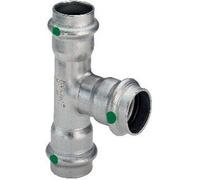 Viega Sanpress - Raccordo a T in acciaio INOX, 35 x 35 x 35 cm