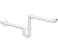 Viega sifone per lavabo a tubo bianco 606237