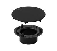 Viega Tempoplex copertura per set scarico, 838881, Tempoplex; Tempoplex Plus nero opaco [Piatti Doccia > Ricambi per Piatti Doccia]
