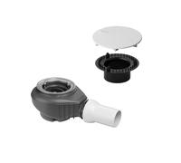 Viega Tempoplex Plus set scarico completo, 838904+836597, Tempoplex Plus; Tempoplex bianco opaco [Rubinetteria Bagno > Sistemi di Scarico]