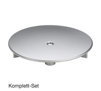 Viega Tempoplex set scarico, 575625+560843+582951, Tempoplex effetto acciaio inox [Rubinetteria Bagno > Sistemi di Scarico]