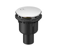 Viega Tempoplex set scarico 6962 set completo, per installazione in verticale, 801786, Tempoplex cromo [Rubinetteria Bagno > Sistemi di Scarico]