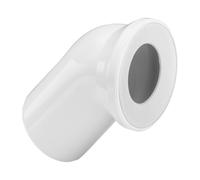 Viega Universal curva di collegamento, per WC a pavimento 45 °, 101718, Universal bianco [Rubinetteria Bagno > Sistemi di Scarico]