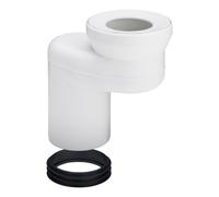 Viega Universal curva per scarico traslato 90 mm, 484354, Universal [Rubinetteria Bagno > Sistemi di Scarico]