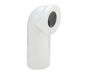Viega Universal gomito di collegamento, per WC a pavimento, 90 °, 100551, Universal bianco [Rubinetteria Bagno > Sistemi di Scarico]