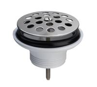 Viega valvola di scarico per lavandini e lavatoi, 117429, Universal acciaio inox levigato [Lavelli da Cucina > Accessori per Lavelli da Cucina]