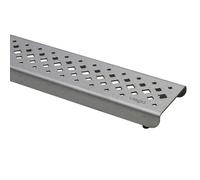 Viega Visign copertura per canalina doccia, 570439, Visign acciaio inox spazzolato [Canaline Doccia e Scarichi Bagno > Canaline Doccia]