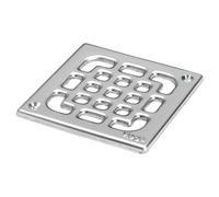 Viega Visign copertura per scarico bagno, 554033, Visign acciaio inox spazzolato [Canaline Doccia e Scarichi Bagno > Scarichi Bagno]