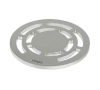 Viega Visign copertura per scarico bagno, 586447, Visign acciaio inox spazzolato [Canaline Doccia e Scarichi Bagno > Scarichi Bagno]