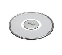 Viega Visign copertura per scarico bagno, 617165, Visign grigio chiaro/chiaro [Canaline Doccia e Scarichi Bagno > Scarichi Bagno]
