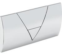 Viega Visign placca di comando per WC bianco 721886