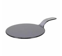 Vassoio per aperitivi Viejo Valle Nero Con maniglia Vetro Ø 28 x 44 cm (4 Unità)