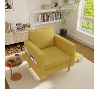 VIEKOS Una sedia per il tempo libero a un posto con custodia e comodo cuscino, ideale per interni in stile nordico e angoli di lettura.