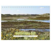 Vielfältiges Sylt - Mehr als Strand (Tischkalender 2026 DIN A5 quer), CALVENDO Monatskalender: Sylt abseits von Strand und Meer