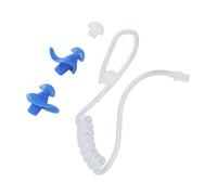 Vielseitiger, blauer Akustikschlauch-OhrhÃ¶rer fÃ¼r FunkgerÃ¤te â robust und leicht