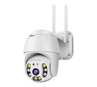 viemylu 2x Telecamere di Sicurezza Wireless 1080P Full HD, PTZ 360° Orizzontale 90° Verticale, Registrazione Cloud e SD, Motion Detection, WiFi 2.4G - Videosorveglianza Casa e Ufficio