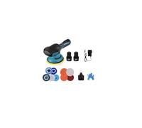 Viemylu Lucidatrice Rotorbitale a Batteria, 12V, 1200W, 12,5 cm, 6 Velocità, 2 Batterie 1,3Ah