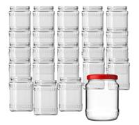 vienberg Barattoli per conserve con coperchio, 720 ml, ermetici e senza BPA, ideali per inscatolare, marmellate, cetrioli e scorte, realizzati in Germania (12)