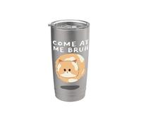 Vieni a me Bruh Divertente Gatto Bicchiere termico in acciaio inox doppia parete