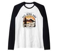 Vieni a Me Tutti quelli Che Sono Stanchi e Ti darò Riposo Maglia con Maniche Raglan
