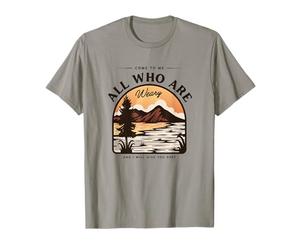 Vieni a Me Tutti quelli Che Sono Stanchi e Ti darò Riposo Maglietta