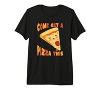Vieni a Prendere Una Pizza Questo Divertente Gioco di Parole Carino Maglietta Premium