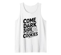 Vieni al Lato Oscuro Abbiamo Biscotti Umorismo Canotta