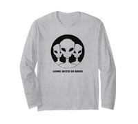 Vieni con Noi Bruh (Funny Alien Graphic) Maglia a Manica
