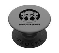 Vieni con noi Bruh (Funny Alien Graphic) PopSockets PopGrip Adesivo