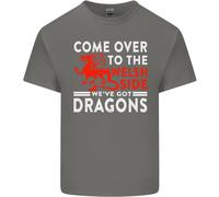 Vieni Dalla Parte Gallese Dragons Wales Maglietta Rugby Bambini