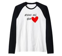 Vieni nel Mio Cuore - Ultimo Concerti Maglia con Maniche Raglan