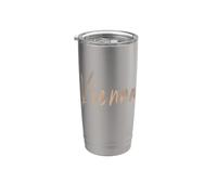 Vienna Austria Design elegante vintage Bicchiere termico in acciaio inox doppia parete