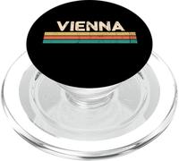 Vienna Austria Nome Città Classico Vintage Colori Design PopSockets PopGrip per MagSafe