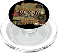 Vienna Austria Vienna Viaggio Souvenir Città Regalo PopSockets PopGrip per MagSafe