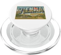 Vienna Austria Vintage Vienna Vienna Poster Art Graphic PopSockets PopGrip per MagSafe